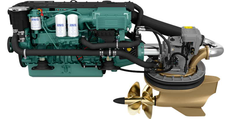 Volvo Penta IPS500 With Twin D6 Engines 500hp - French Marine Motors Ltd