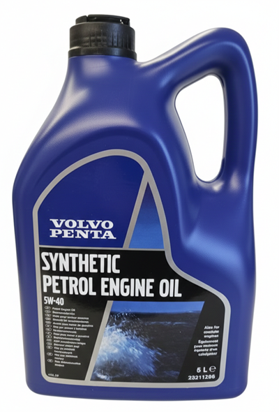 Genuine Volvo Penta 23211288 Synthetic Petrol Engine Oil 5W-40 5Ltr