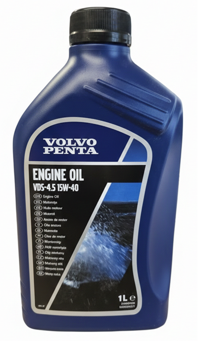 Genuine Volvo Penta 23909459 VDS-4.5 15W40 Engine Oil 1Ltr